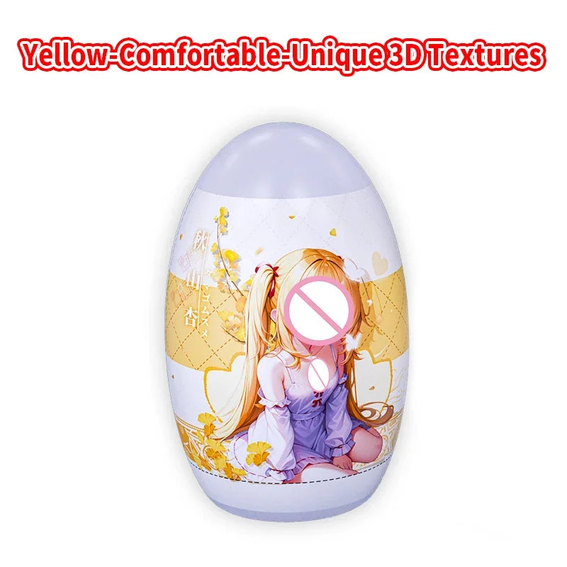 YUU Masturbation Egg Anime Masturbators Cup Man Pocket  Real Artificial Vagina Portable Adult Sex Toys  Men 6 Colors gtooza.com