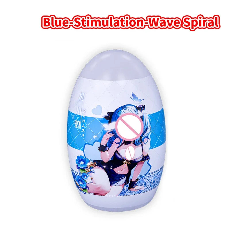 YUU Masturbation Egg Anime Masturbators Cup Man Pocket  Real Artificial Vagina Portable Adult Sex Toys  Men 6 Colors gtooza.com