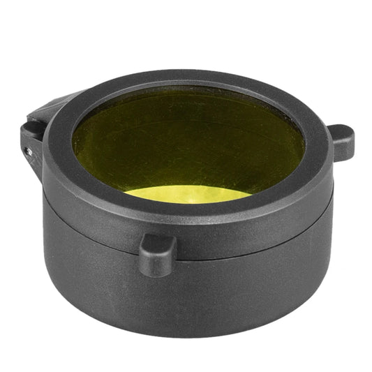 Yellow Rifle Scope Quick Flip Spring Up Open Lens Cover Cap  Caliber Scope Rifle Hunting