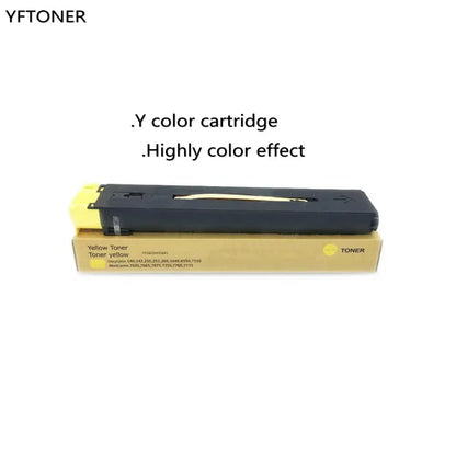 Nouvelle cartouche de toner jaune pour Xerox DC240 DC242 DC250 DC252 DC260 7655 766