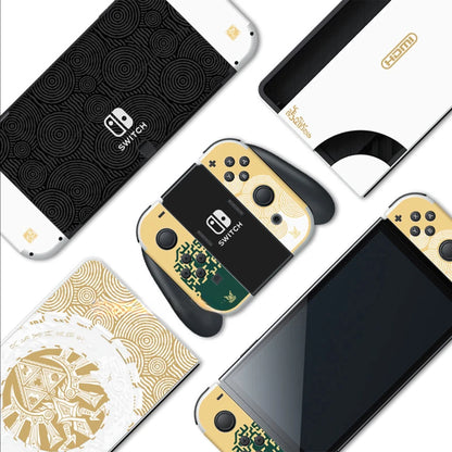 Zelda Tears of The Kingdom Limited Console Skin Sticker  Nintendo Switch OLED NS Joy-con Controller Dock Switch Accessories