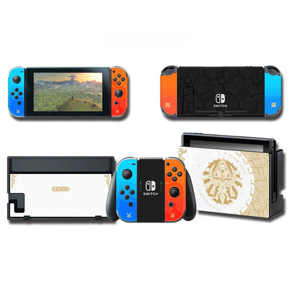 Zelda Tears of The Kingdom Limited Console Skin Sticker  Nintendo Switch OLED NS Joy-con Controller Dock Switch Accessories