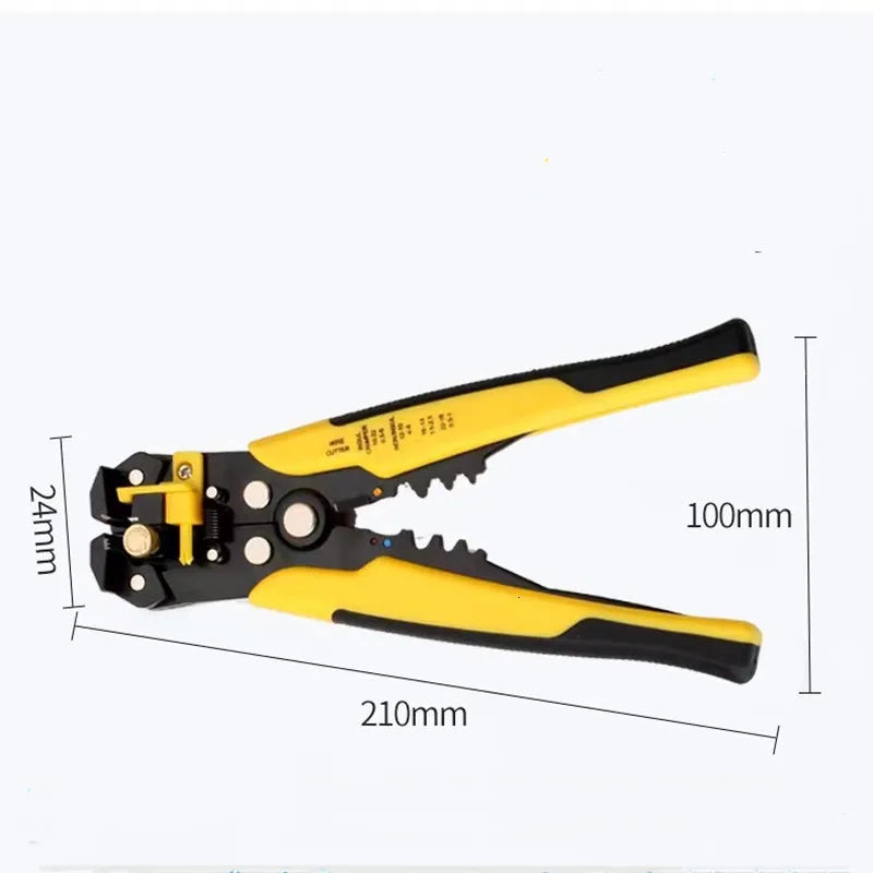 New Pliers Crimper Cable Cutter Adjustable Automatic Wire Stripper Multifun