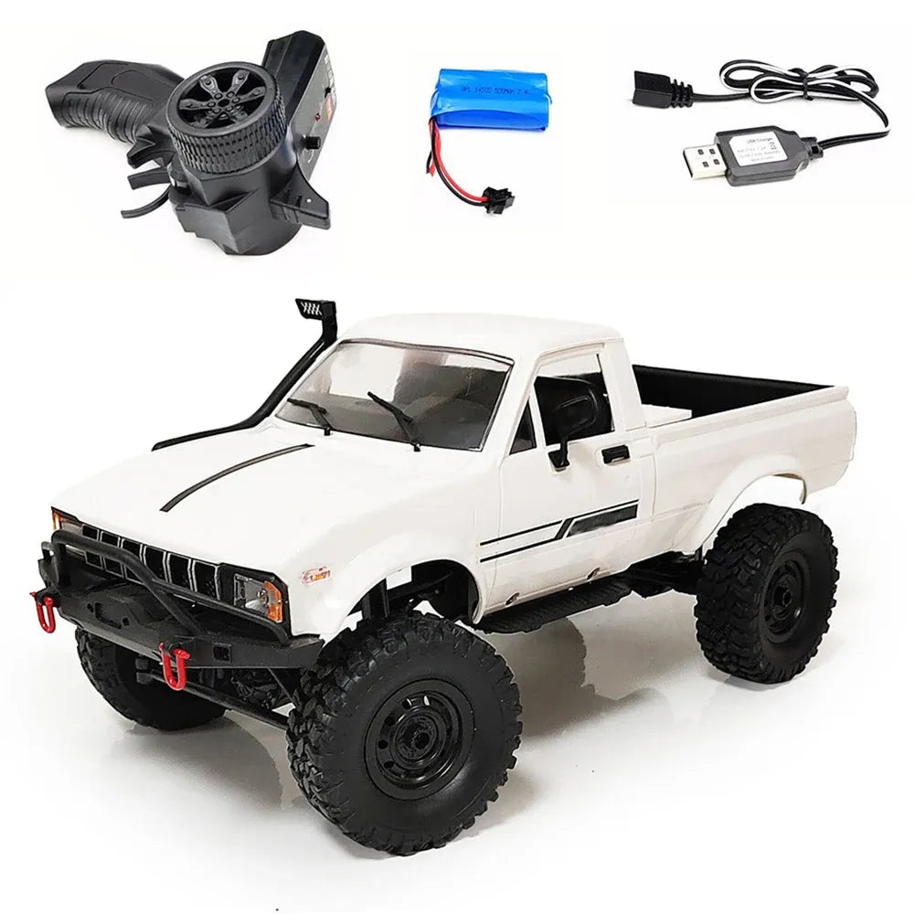 NewFull Scale WPL C24 Upgrade C24-1 1:16 RC CAR 4WD Radio Control Off-Road