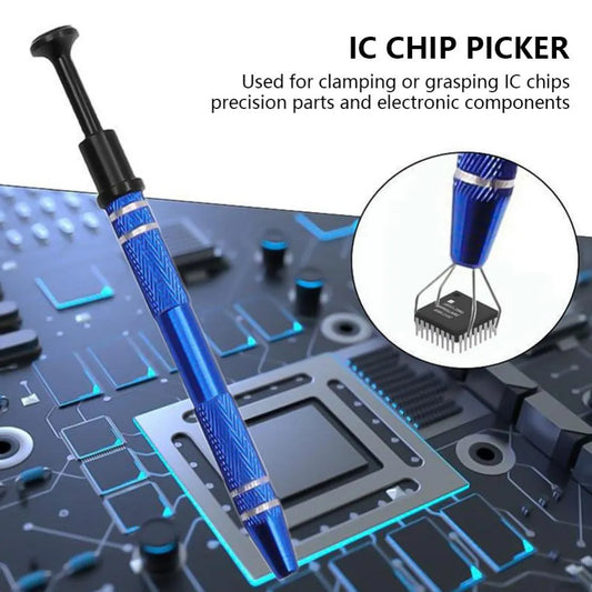 NewIC Extractor Four Claw Electronic Component Grabber IC Chip Extractor Ch