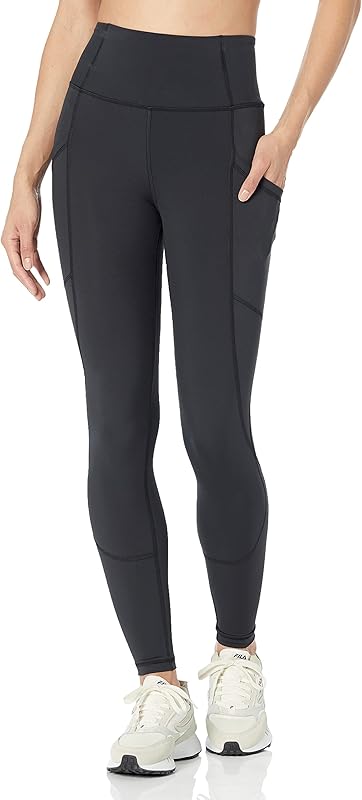 Women's Active Sculpt Workout High Rise Full Length Leggings with Pockets (Available in Plus Size)