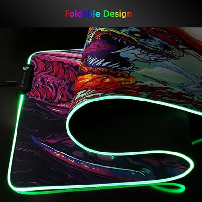 Tapis de souris PC Repose-poignets RGB ASUS ROG Pad Accessoires de jeu Souris d'ordinateur