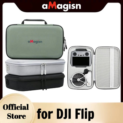 aMagisn Carrying Case  DJI Flip , Porable Travel Storage Bag  RC-N3 RC 2 Remote Controller and Flip Drone Aceessories