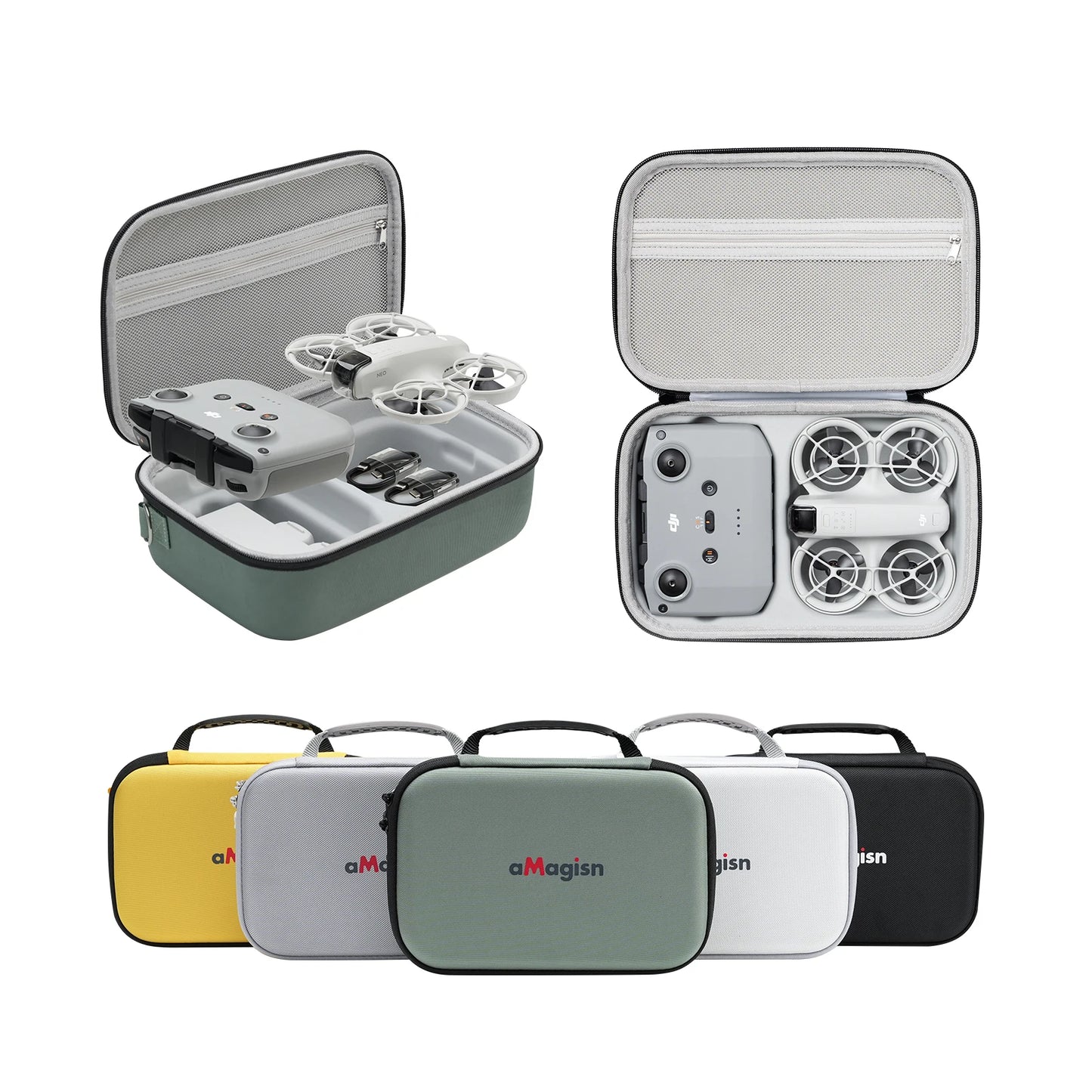 aMagisn Case  DJI Neo Fly More Combo,Drone Travel Storage Bag,Portable Carry Case  DJI Neo Drone,DJI NEO Drone Accessories