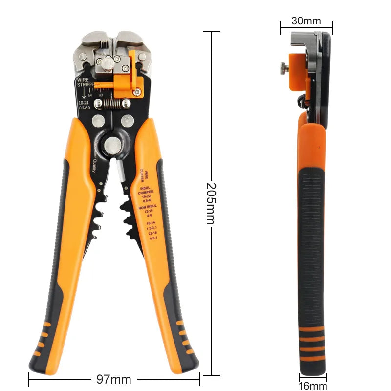 New Pliers Crimper Cable Cutter Automatic Wire Stripper Multifunctional Str