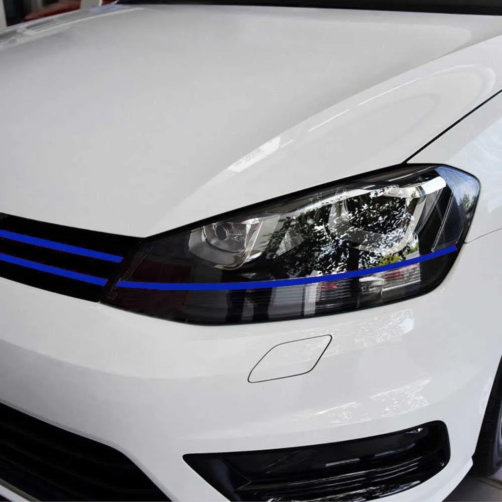 New New Reflective Car Strips Sticker Front Hood Grill Decals Waterproof Au