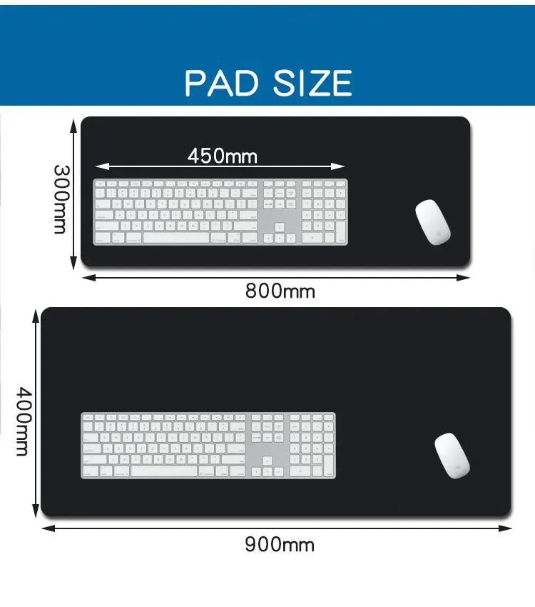 PCMouse Pads Wrist Rests Gaming Mouse Pad Mousepad Gamer Desk Mat Large Key