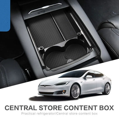 New Car Central Content Box Armrest Storage Box for Tesla Model S/Model X A