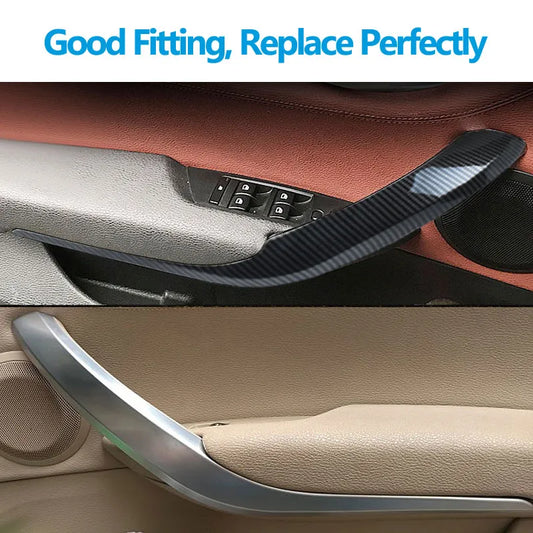 New Car Interior Door Left Right Pull Handle Outer Cover Trim Replacement F