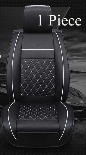 New New 1 Seat Waterproof Car Seat Cover Universal Leather Auto Front Seat