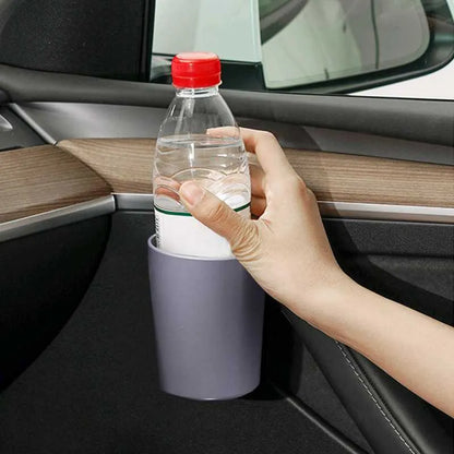 New New 4pcs/set Car Door Cup Holders Car Interior Door Storage Barrel Cup