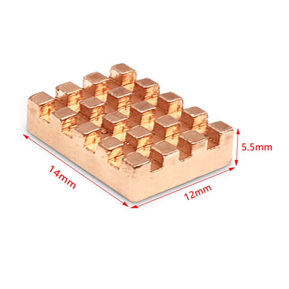 New 8pcs/Set A8 For PC Computer Heat Sink Graphics Pure Copper Heatsink Coo