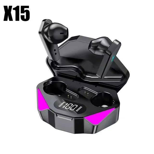 NewTWS Wireless Bluetooth Headset LED Display Gamer Earbuds with Mic Wirele