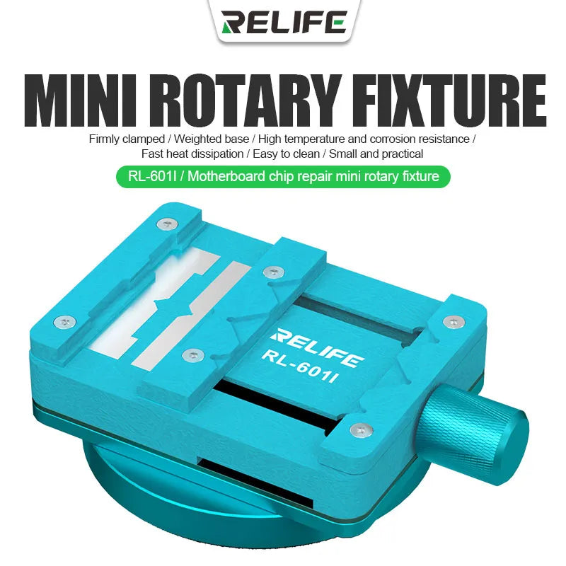 New wholesale RELIFE RL-601I 360° Mini Rotary Fixture PCB Holder For Mobile