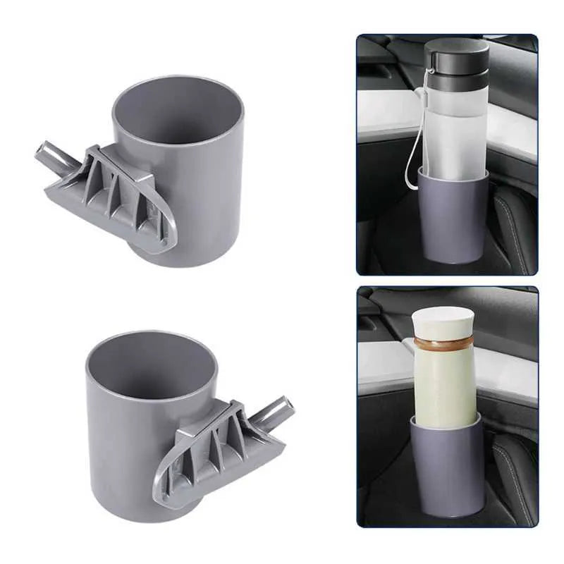 New New 4pcs/set Car Door Cup Holders Car Interior Door Storage Barrel Cup