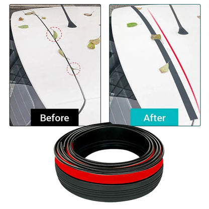 New Car Rubber Sealing Strip Auto Trunk Lid Gap Seal Strip For SUV Hatchbac