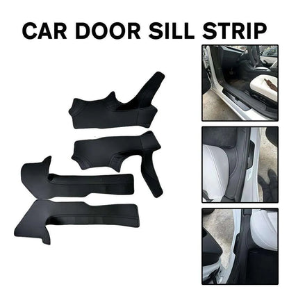 New New for Tesla Model 3+ Front Rear Door Sill Pad Door Welcome Pedal Thre