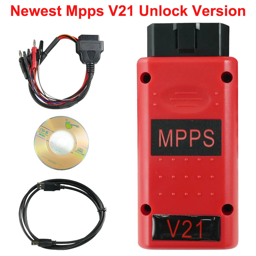 Unlock MPPS V21 ECU Chip Tu-ning Tool V18.12.3.8 MAIN+TRICORE+MULTIBOOT+Bre