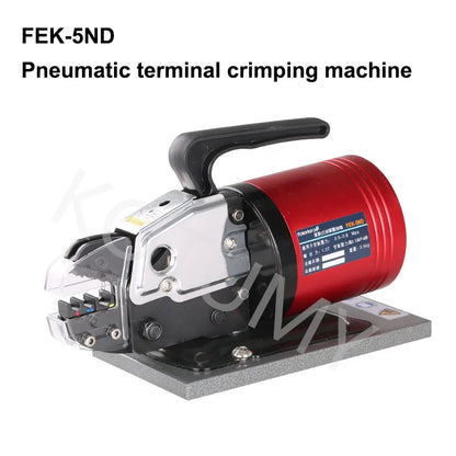 New 5ND Pneumatic Type Terminal Crimping Machine Cable Terminal Crimper Too