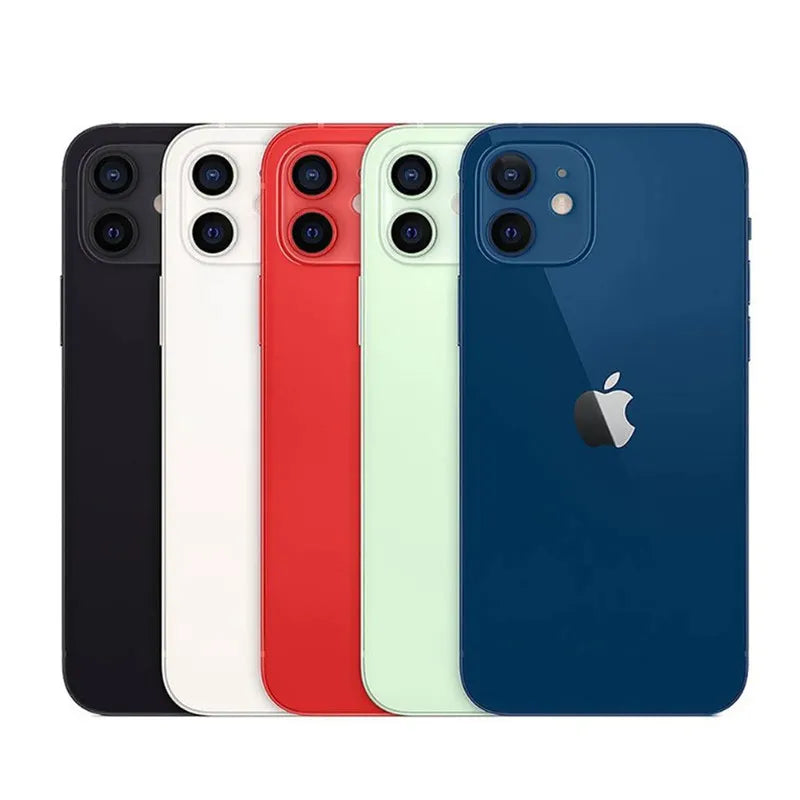 refurbished Apple iPhone 12 64GB/128GB ROM Unlocked Smartphone Face ID 6.1"