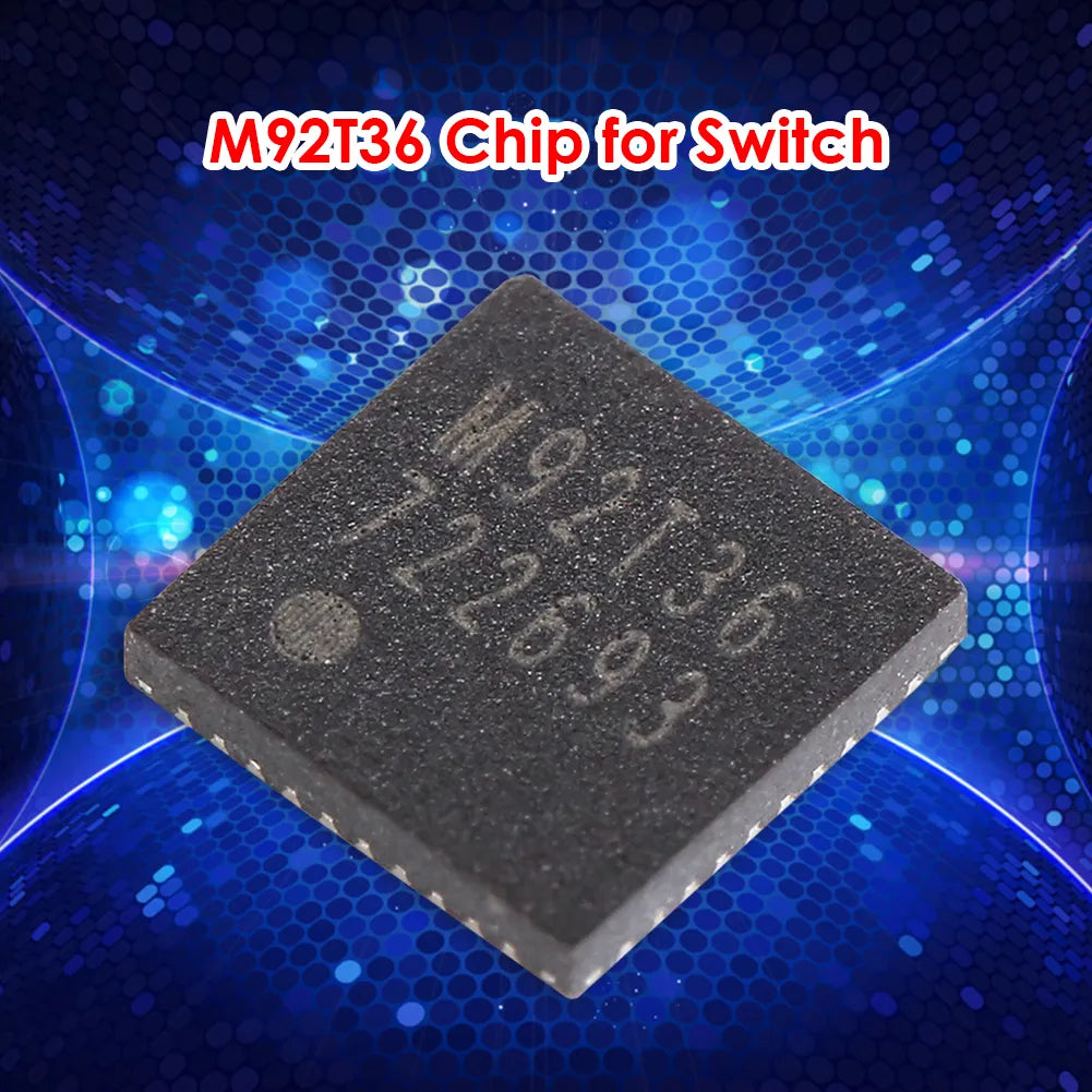 NewBlack M92T36 Charge Power Control IC Chip Replacementfor Nintendo Switch