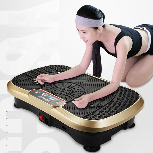 PC crazy fit vibrating plate massage Whole Body Vibration Plate exercise ma