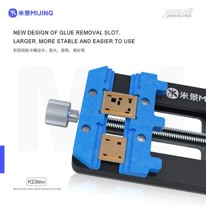 NewMijing New K23 Mini Universal PCB Holder Double Shaft Soldering Fixture