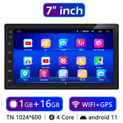 New New 2 Din Android 7 9 10 13 Inch Car Multimedia Video Player 2DIN Stere