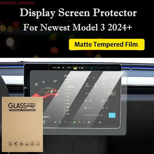 New New Central Control Screen Protector For Tesla Model 3+ 2024 HD/Matte G