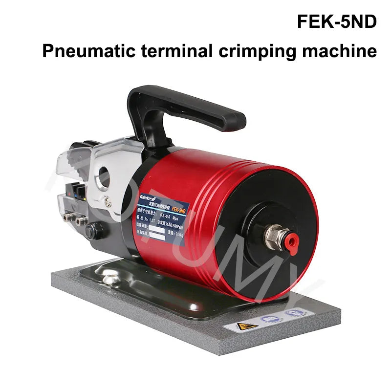 New 5ND Pneumatic Type Terminal Crimping Machine Cable Terminal Crimper Too