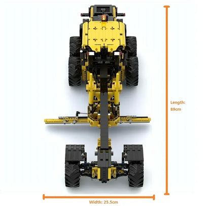 NewNEW MOC-54777 1:12 scale model farm RC Grader Engineering Vehicle G970 b