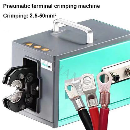 New Pneumatic Terminal Crimping Machine PneumaticTerminal Crimper Pliers Tu