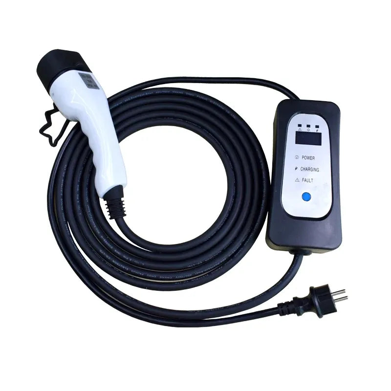 Newevse chademo chargeur de voiture électrique Type 2 Type 1 prise murale ue Schuko 5