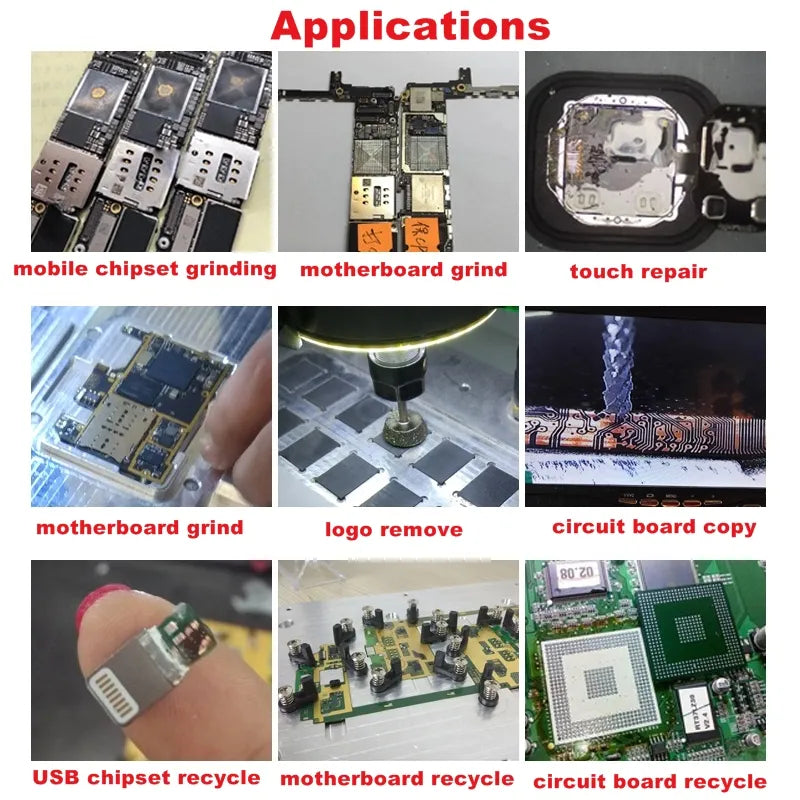 Nouveau nouveau routeur IC mobile LY 1002 Auto BGA amélioré Chipset de réparation CNC Millin