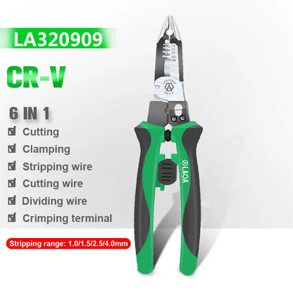 New Hand Tools LAOA Multifunctional Electrician Pliers Long Nose Pliers Wir