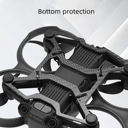 DJI AVATA 2 Bottom Protection Plate Carbon Fiber Lightweight Protection Collision Bumper Drone Accessories