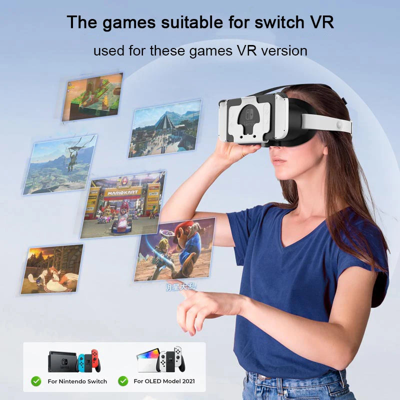 for Nintend Switch LABO VR Glasses Virtual Reality Movies Switch Game VR Headset Glasses for nintendo Switch OLED Accessories