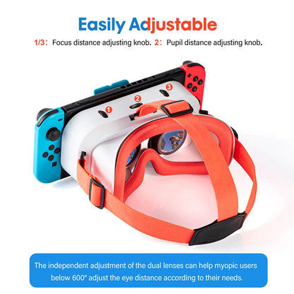 for Nintend Switch LABO VR Glasses Virtual Reality Movies for Switch Game VR Headset Glasses for Switch OLED Games Accessories