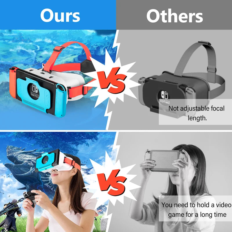 for Nintend Switch LABO VR Glasses Virtual Reality Movies for Switch Game VR Headset Glasses for Switch OLED Games Accessories