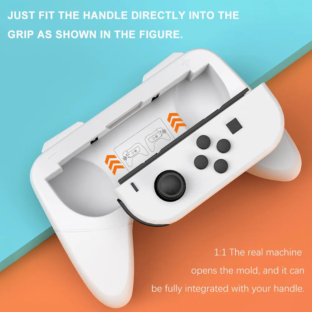 for Nintend Switch NS Joycon Hand Grip Gamepad Grip Handle Joypad Cover Holder For Nintendo Switch oled Joy-Con Game Accessories