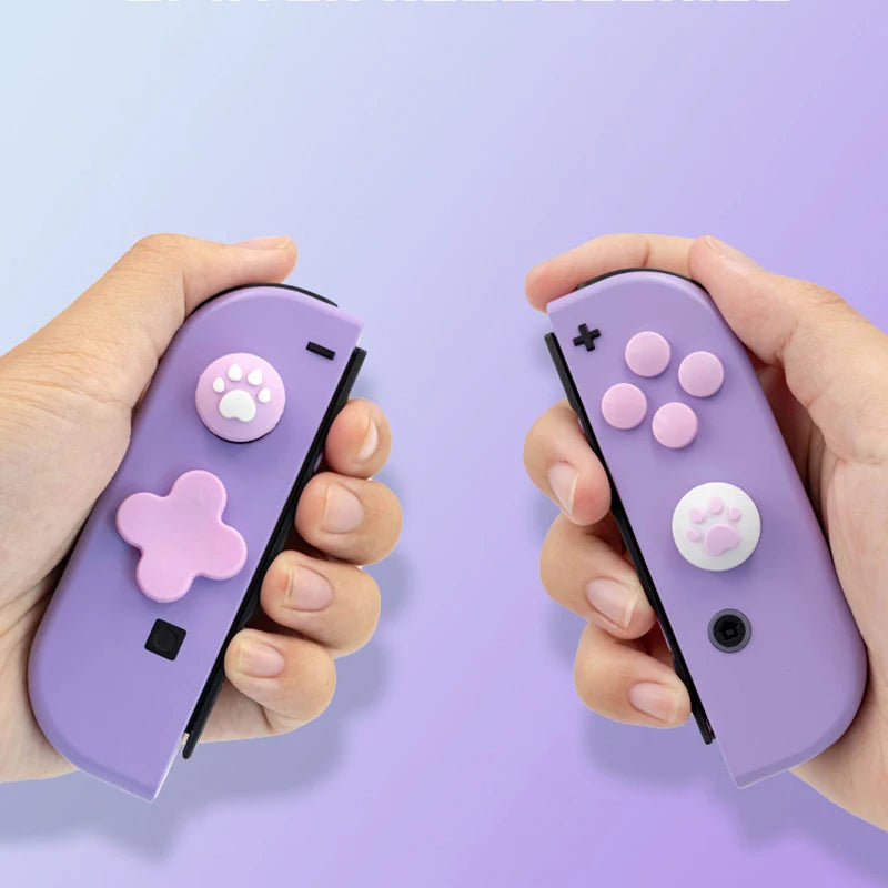 for Nintendo Switch Joystick Button Thumb Stick Grip Cap Protective Cover For Switch  Lite Mini Joy-con Controller Skin Colorful