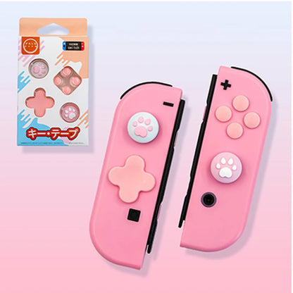 for Nintendo Switch Joystick Button Thumb Stick Grip Cap Protective Cover For Switch  Lite Mini Joy-con Controller Skin Colorful