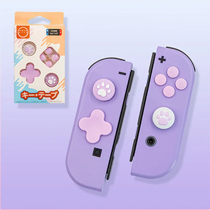 for Nintendo Switch Joystick Button Thumb Stick Grip Cap Protective Cover For Switch  Lite Mini Joy-con Controller Skin Colorful