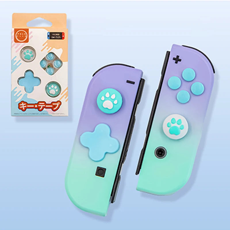 for Nintendo Switch Joystick Button Thumb Stick Grip Cap Protective Cover For Switch  Lite Mini Joy-con Controller Skin Colorful