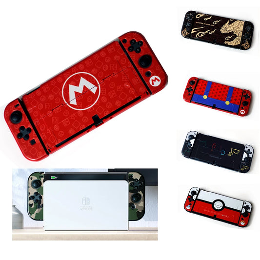 for Nintendo Switch OLED PC Hard Case Cover Skin Anti-scratch Protective Protector Shell Pouch Console JoyCon Game Accessories